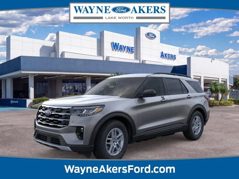 New 2026 Carbonized Gray Metallic Ford Active image 1
