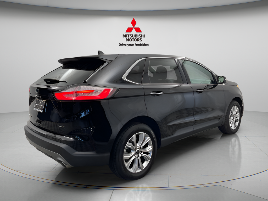 Used 2024 Black Metallic Ford Titanium AWD image 3