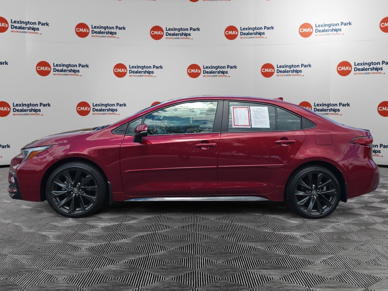 Used 2025 Ruby Flare Pearl Toyota XSE image 4