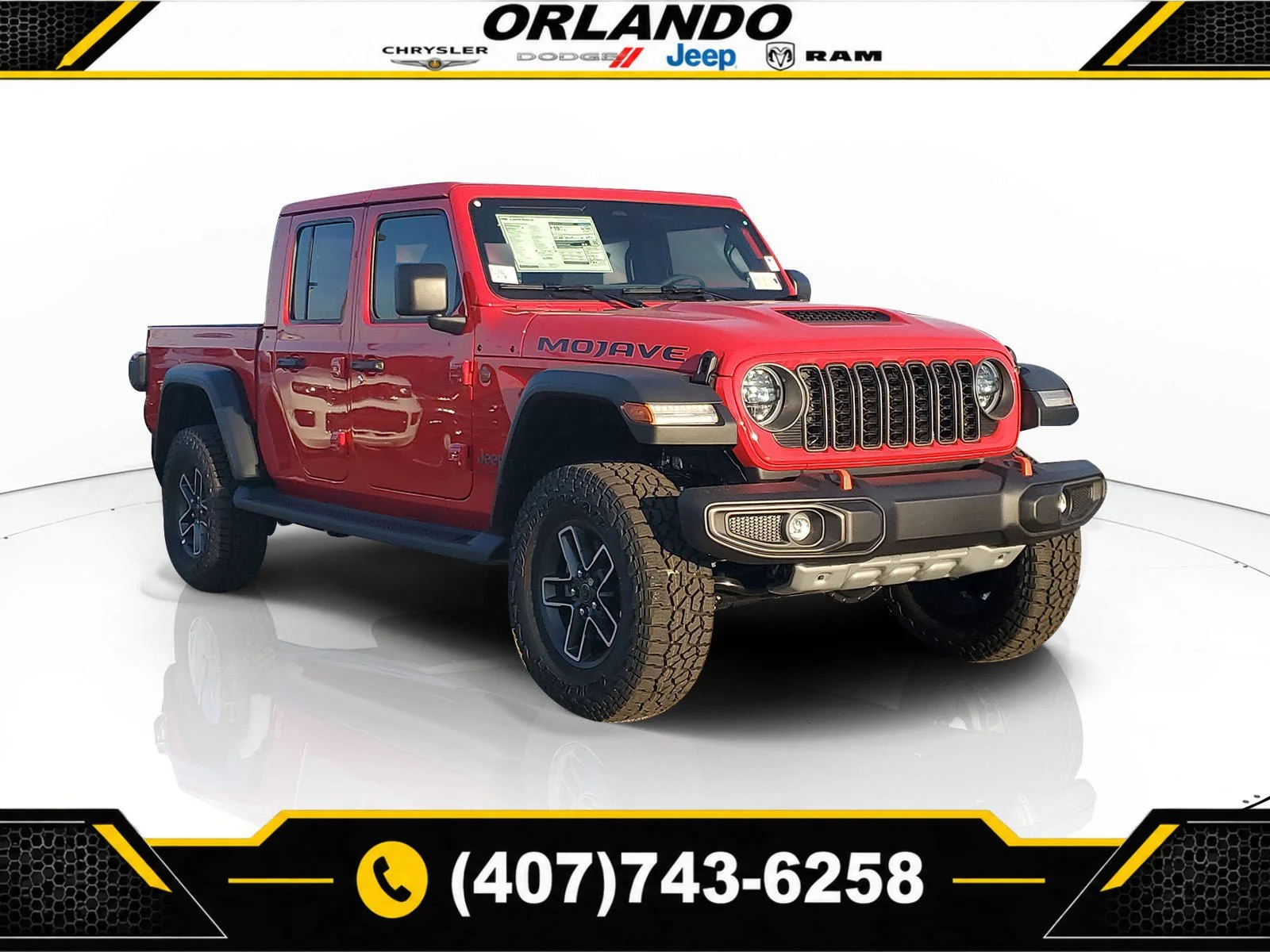 New 2026 Firecracker Red Clearcoat (DISC) Jeep Mojave image 1