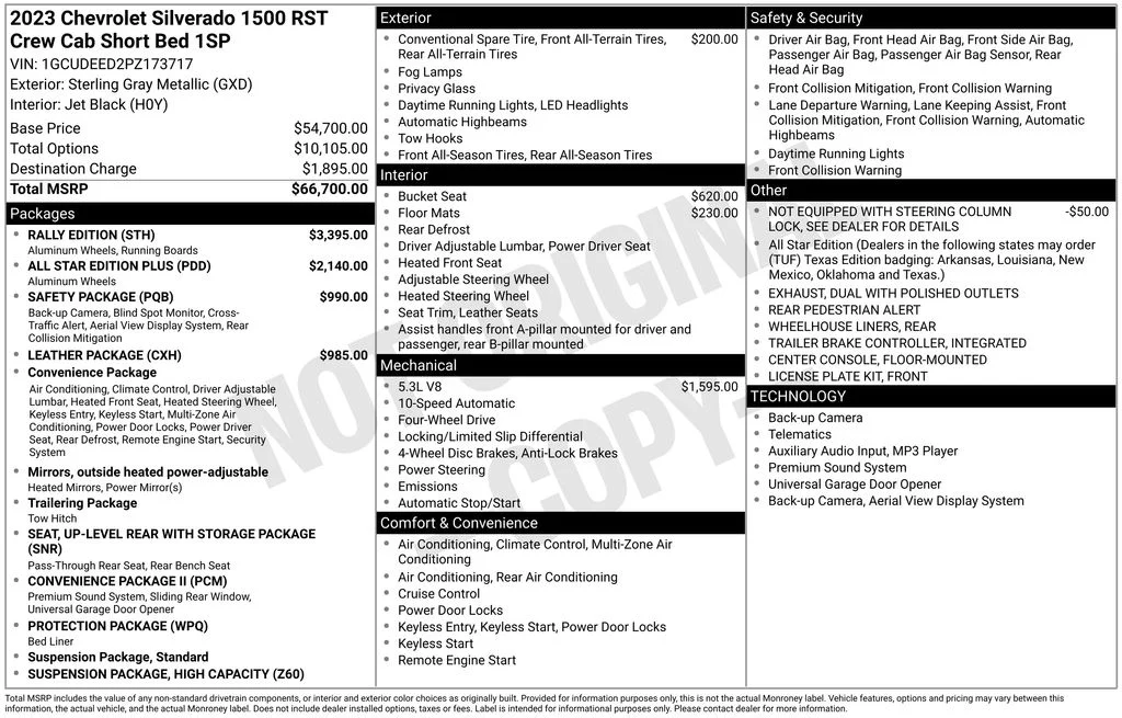 Certified Used 2023 Sterling Gray Metallic Chevrolet RST image 31