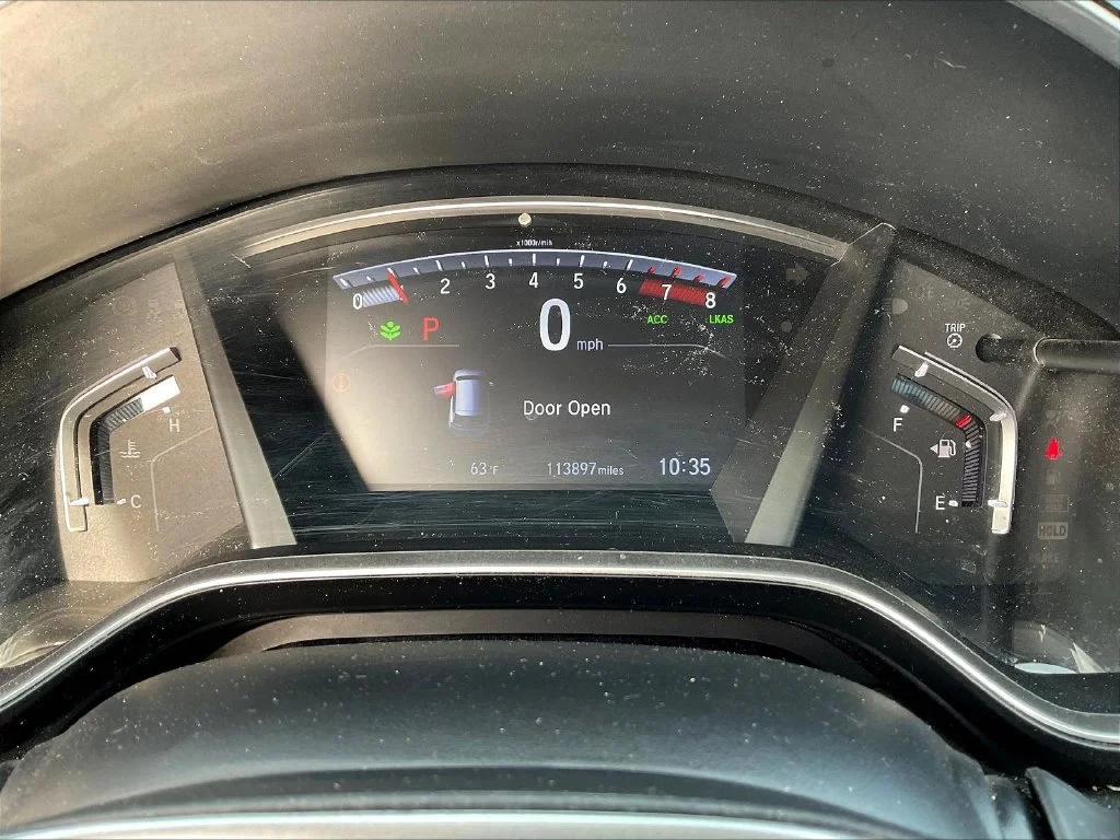 Used 2018 White Diamond Pearl Honda EX image 8