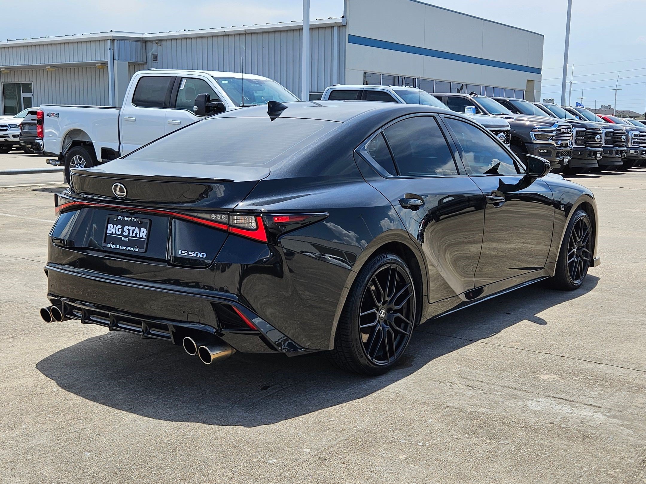 Used 2024 Blue Lexus 500 F SPORT Performance Premium image 3