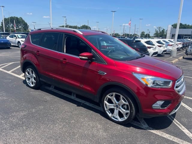 Used 2018 Red Ford Titanium image 3