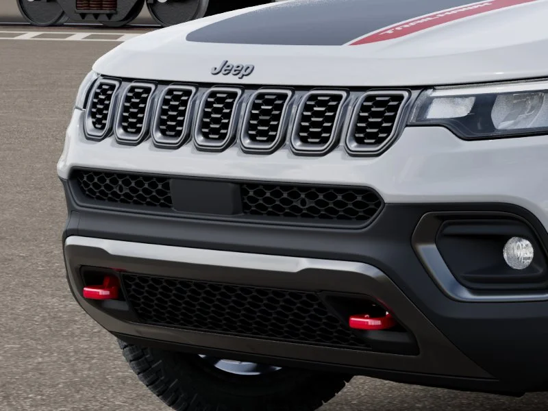 New 2026 Bright White Clear-Coat Exterior Paint Jeep Trailhawk image 16