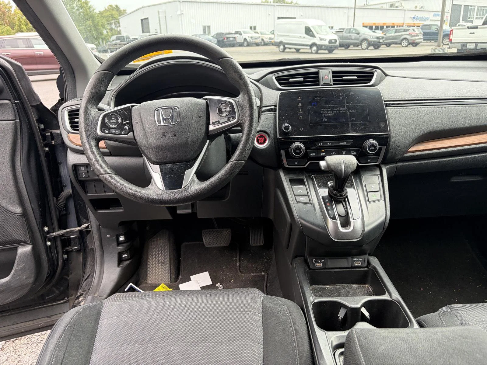 Used 2021 Crystal Black Pearl Honda EX image 2