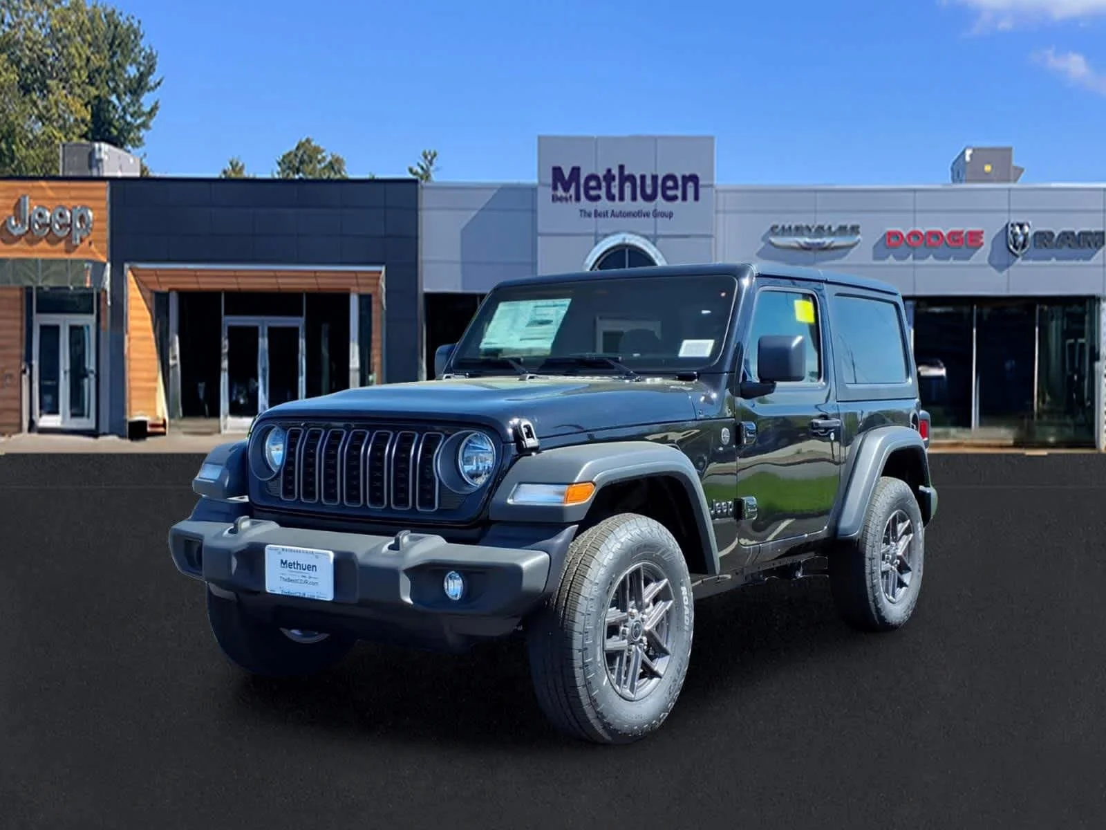 New 2026 Black Clearcoat Jeep Sport S image 3