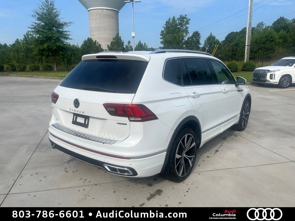 Used 2022 White Volkswagen 2.0T SEL R-Line image 4