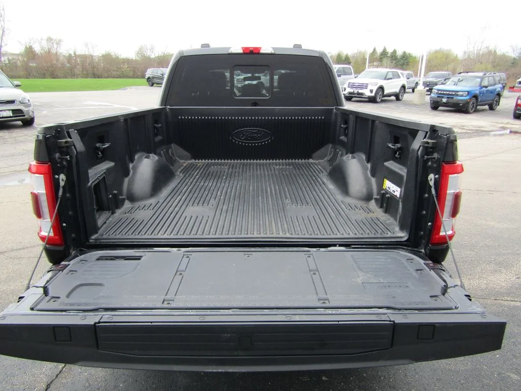 Used 2022 Agate Black Metallic Ford Platinum image 6