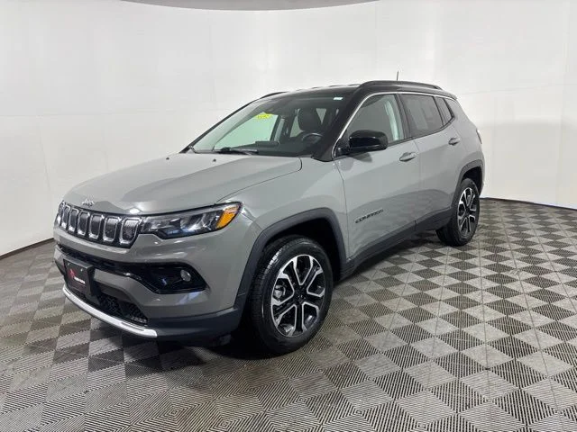 Certified Used 2022 Gray Jeep Limited image 3