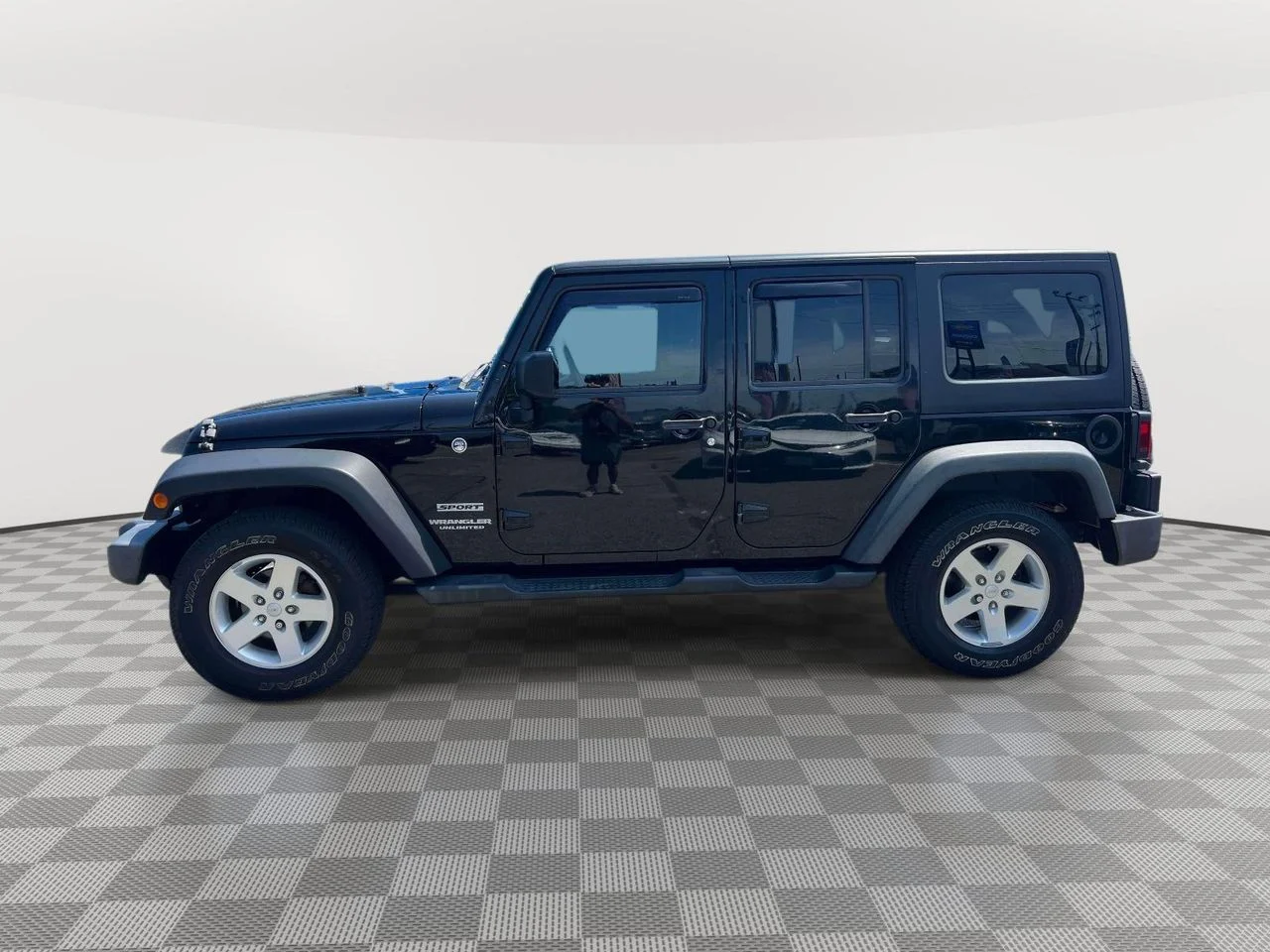 Used 2015 Black Clearcoat Jeep Sport image 8