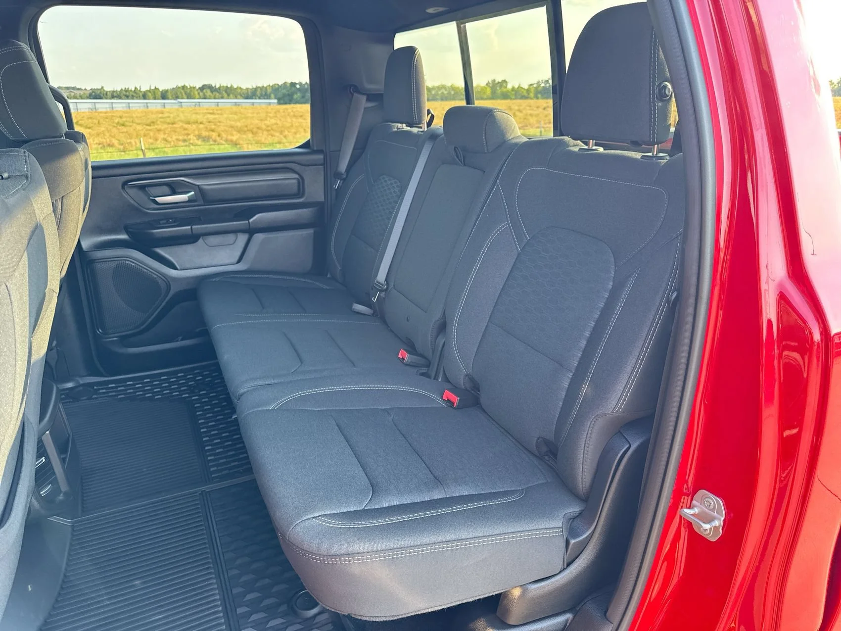 Used 2025 Flame Red Clearcoat Ram Tradesman image 21