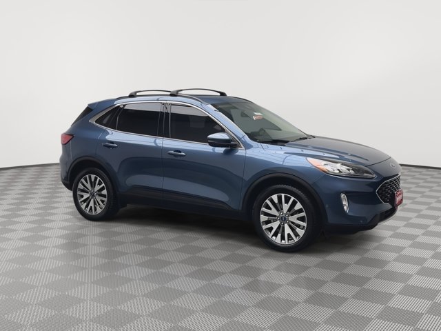 Used 2020 Blue Metallic Ford Titanium image 43