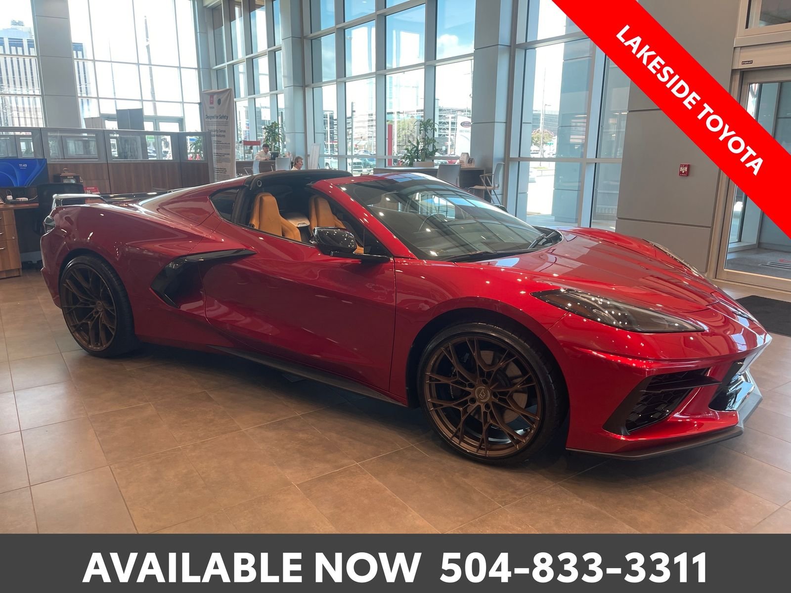 Used 2021 Red Chevrolet Stingray image 38