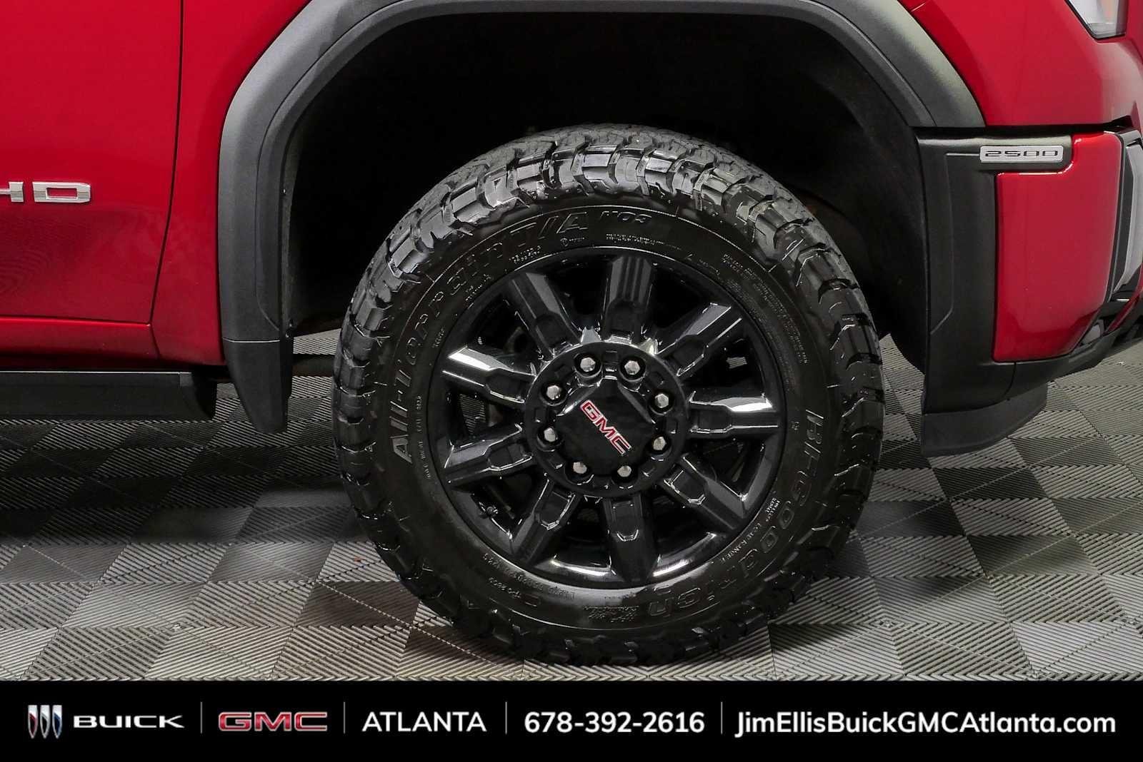Used 2024 Volcanic Red Tintcoat GMC AT4 image 37