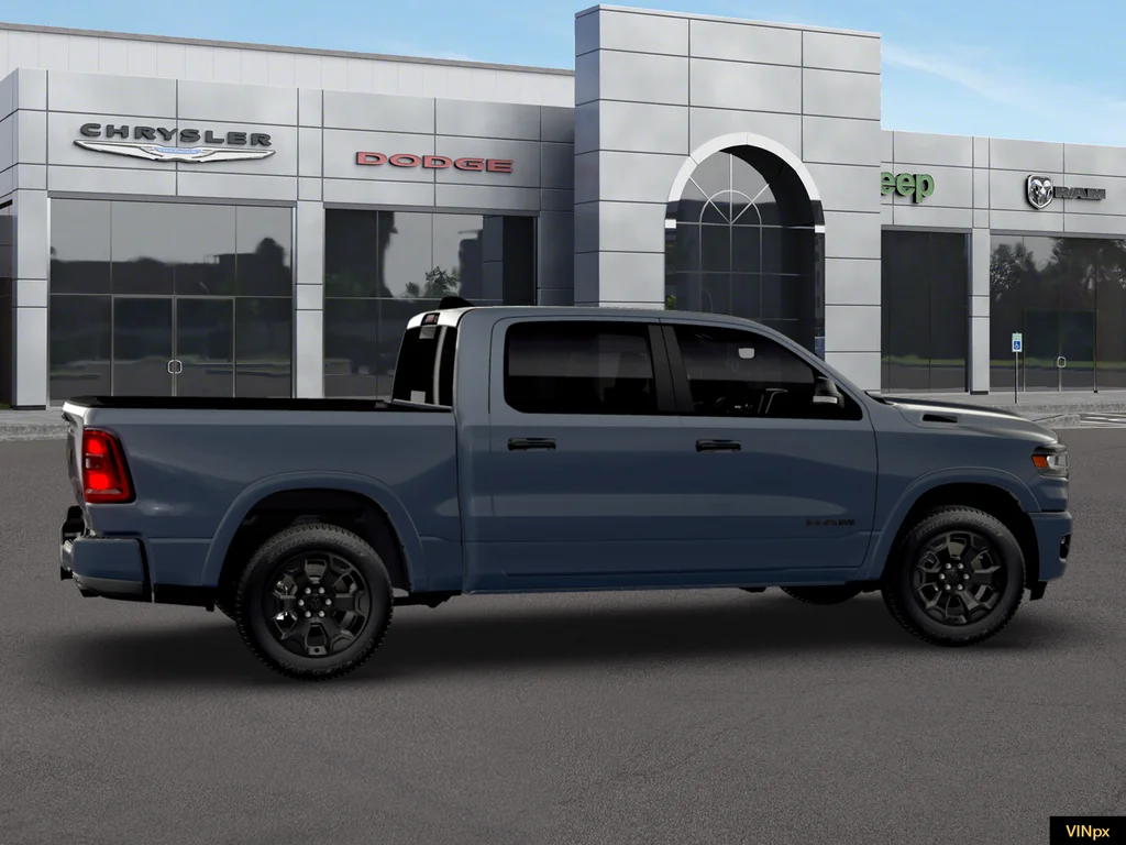 New 2026 Forged Blue Metallic Exterior Paint RAM Big Horn Night Edition image 14
