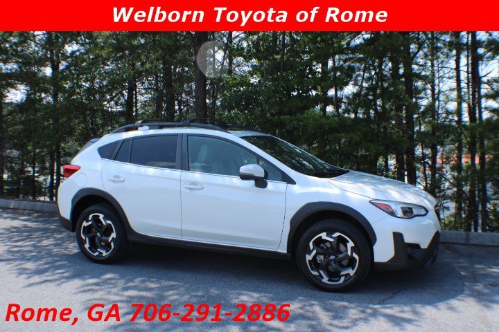 Used 2021 Crystal White Pearl Subaru Limited image 1