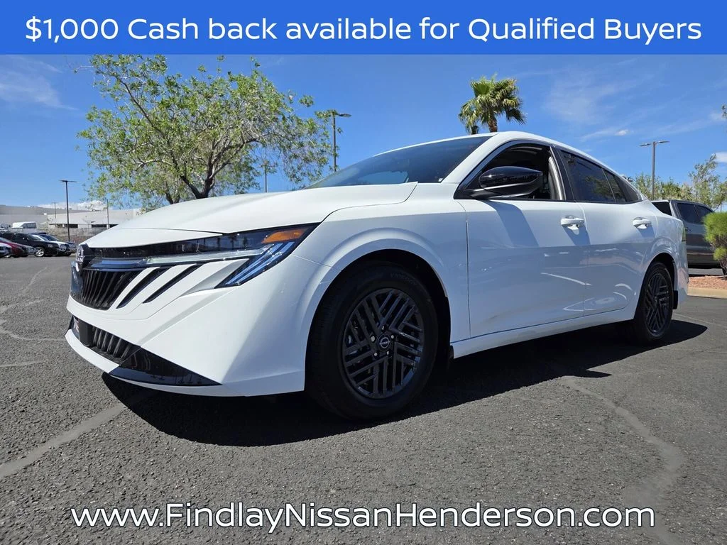 New 2026 White Nissan SV image 2