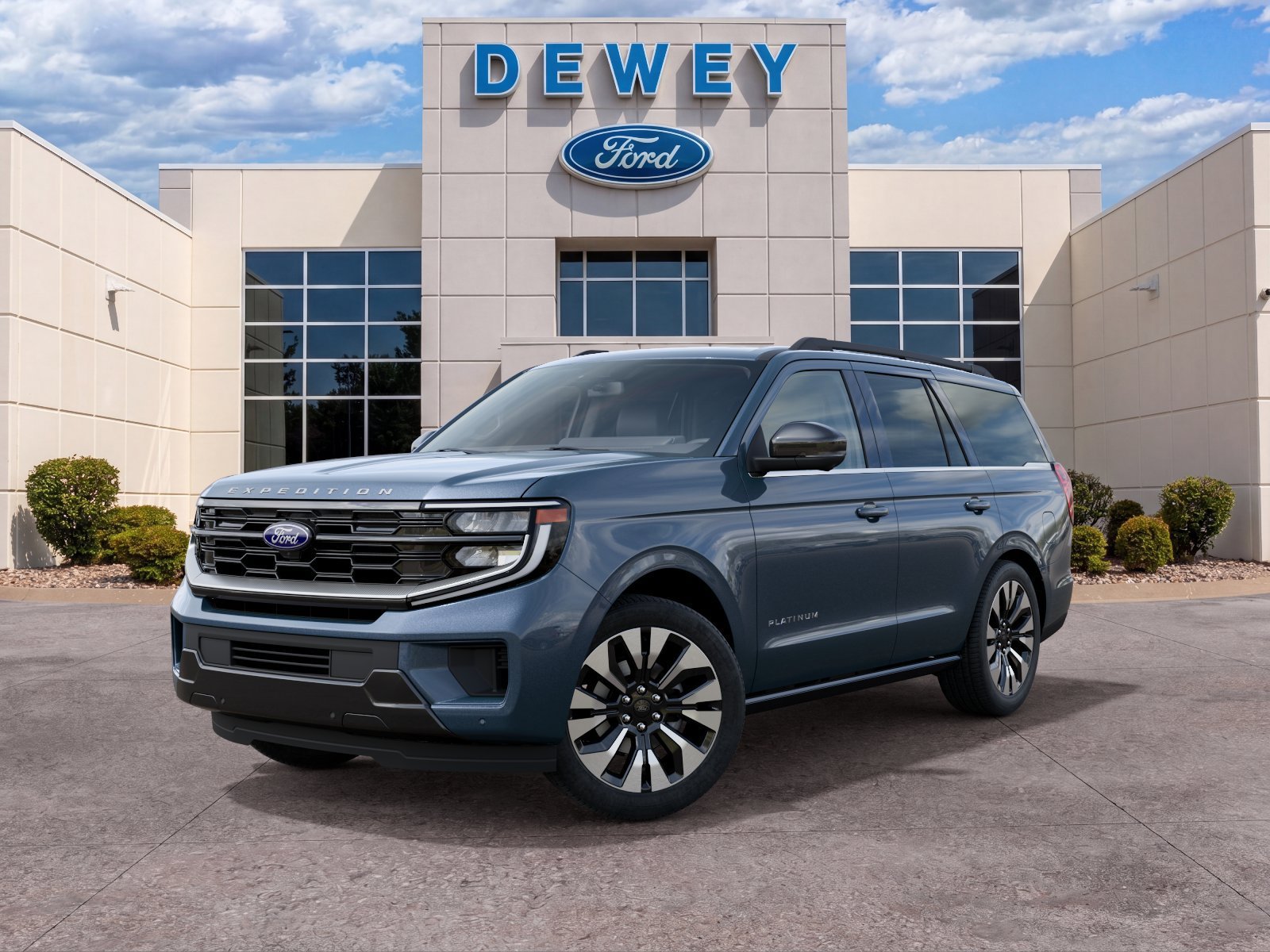 New 2027 Nocturnal Blue Metallic Ford Platinum image 2