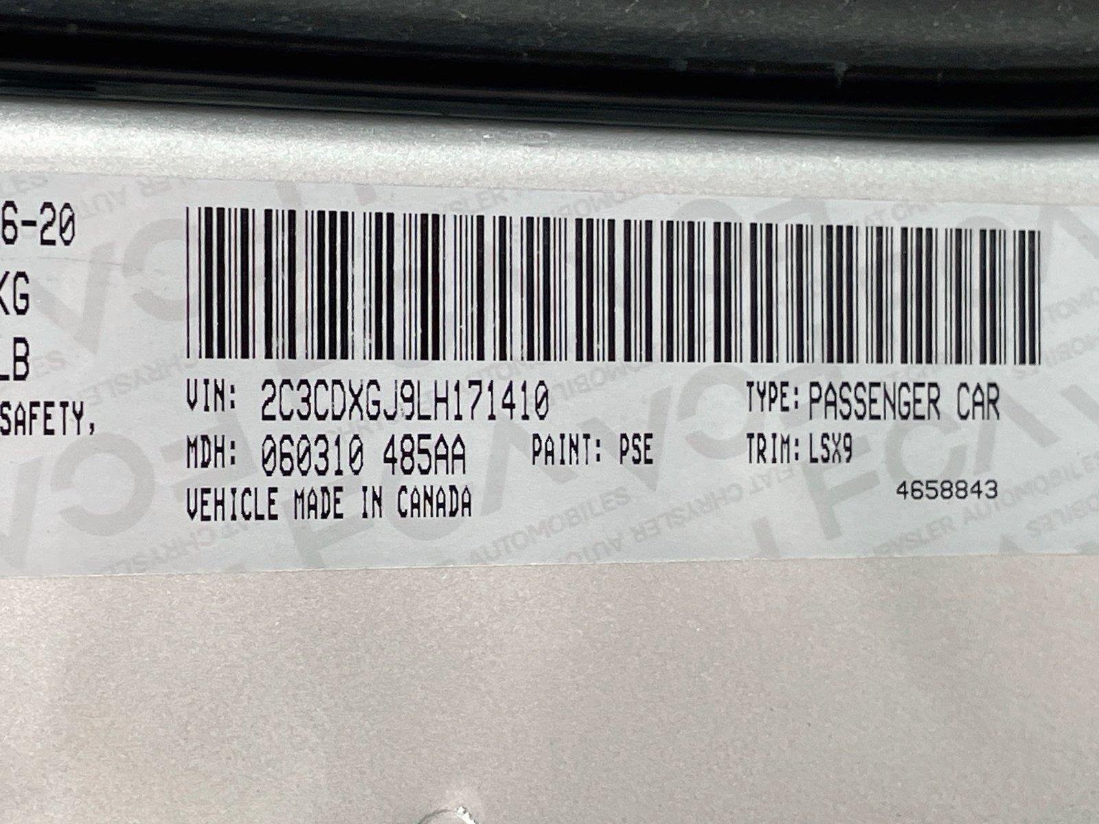 Used 2020 Triple Nickel Clearcoat Dodge Scat Pack image 35