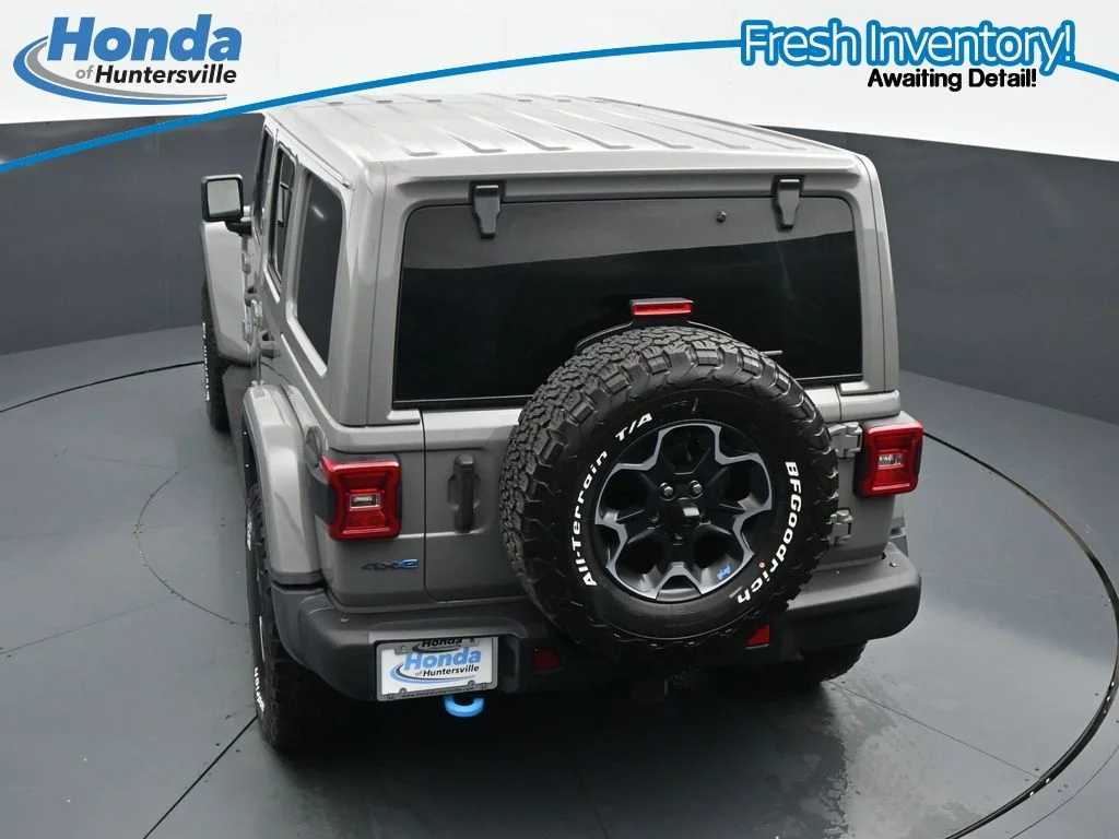 Used 2022 Gray Clearcoat Jeep Unlimited Rubicon 4xe image 26