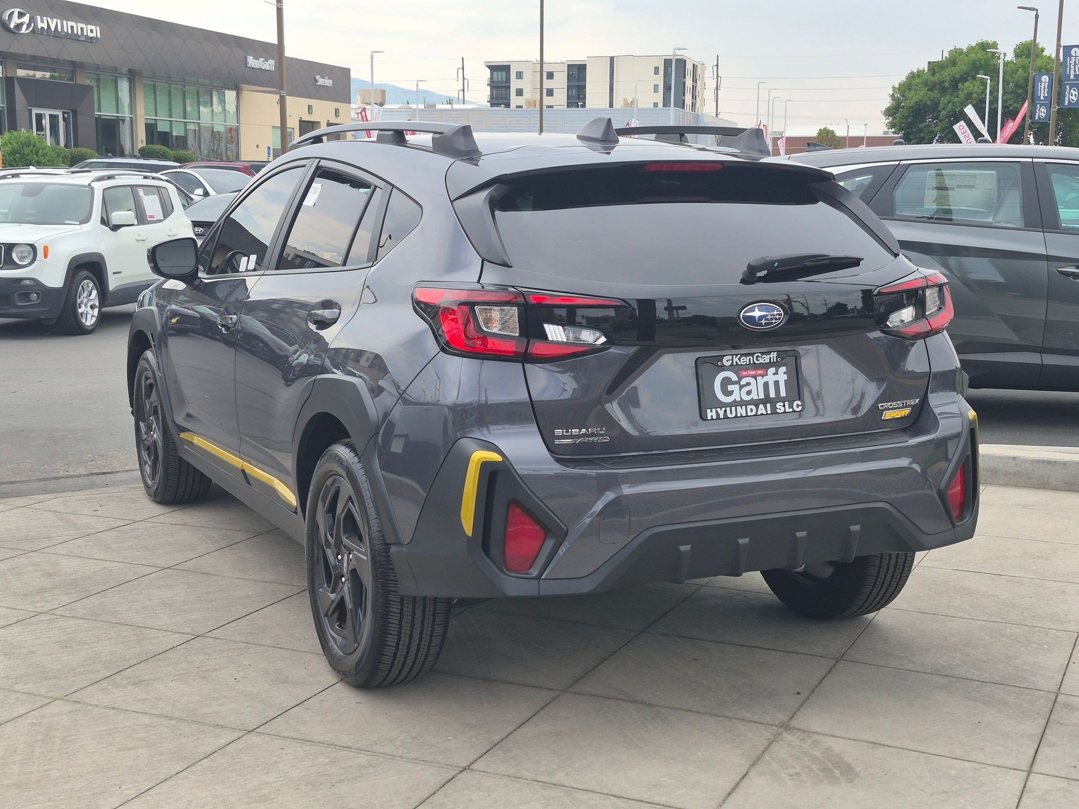 Used 2025 Magnetite Gray Metallic Subaru Sport image 5