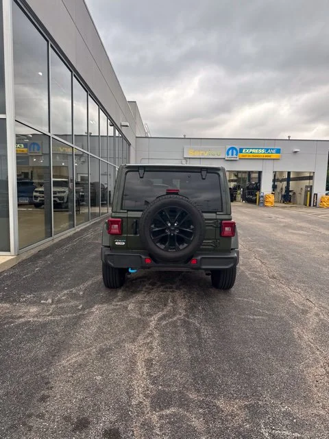 Used 2024 Green Jeep Sahara 4xe image 6