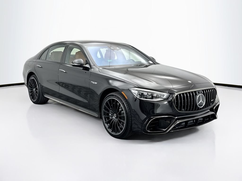 New 2026 Obsidian Black Metallic Mercedes-Benz S 63 E AMG® image 3