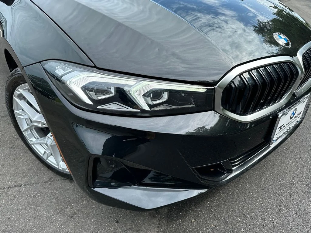Certified Used 2025 Black Sapphire Metallic BMW 330i xDrive image 30