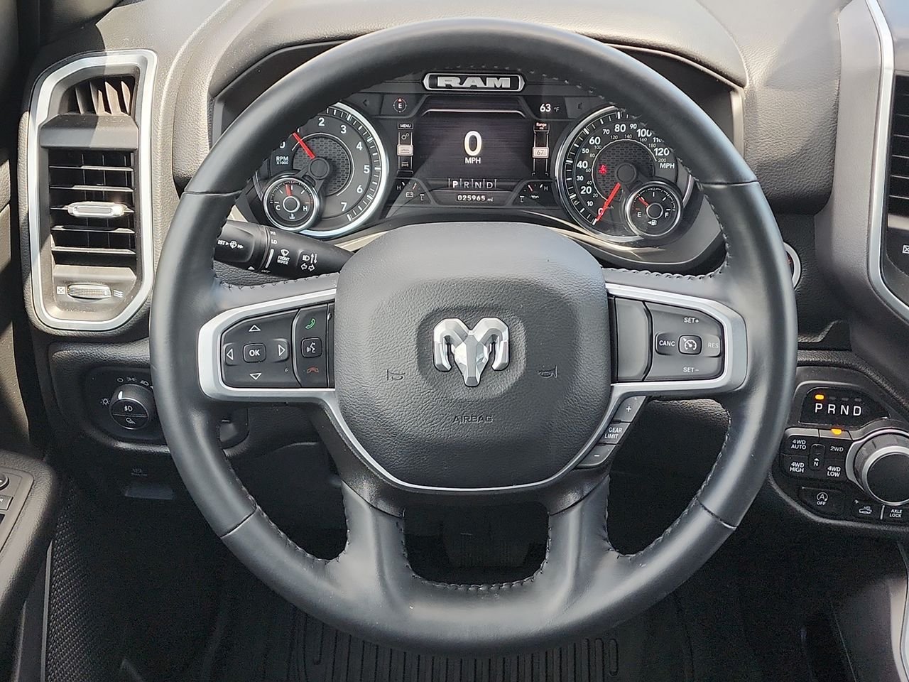Used 2023 Diamond Black Crystal Pearlcoat Ram Big Horn image 20