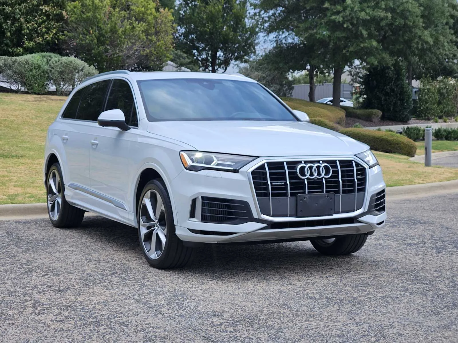 Used 2020 WHITE Audi Premium Plus image 2