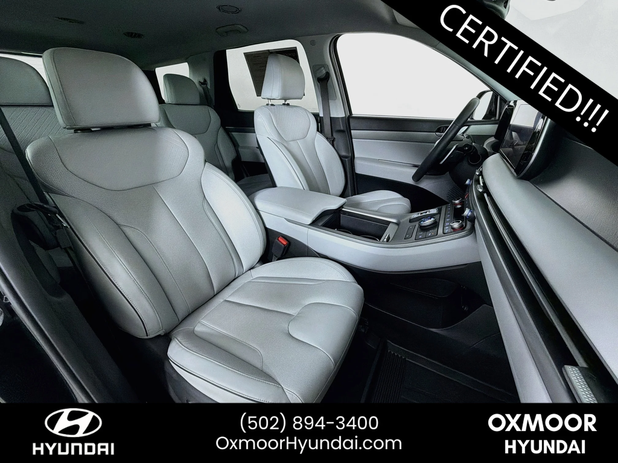 Used 2024 Abyss Black Pearl Hyundai SEL 7P image 29