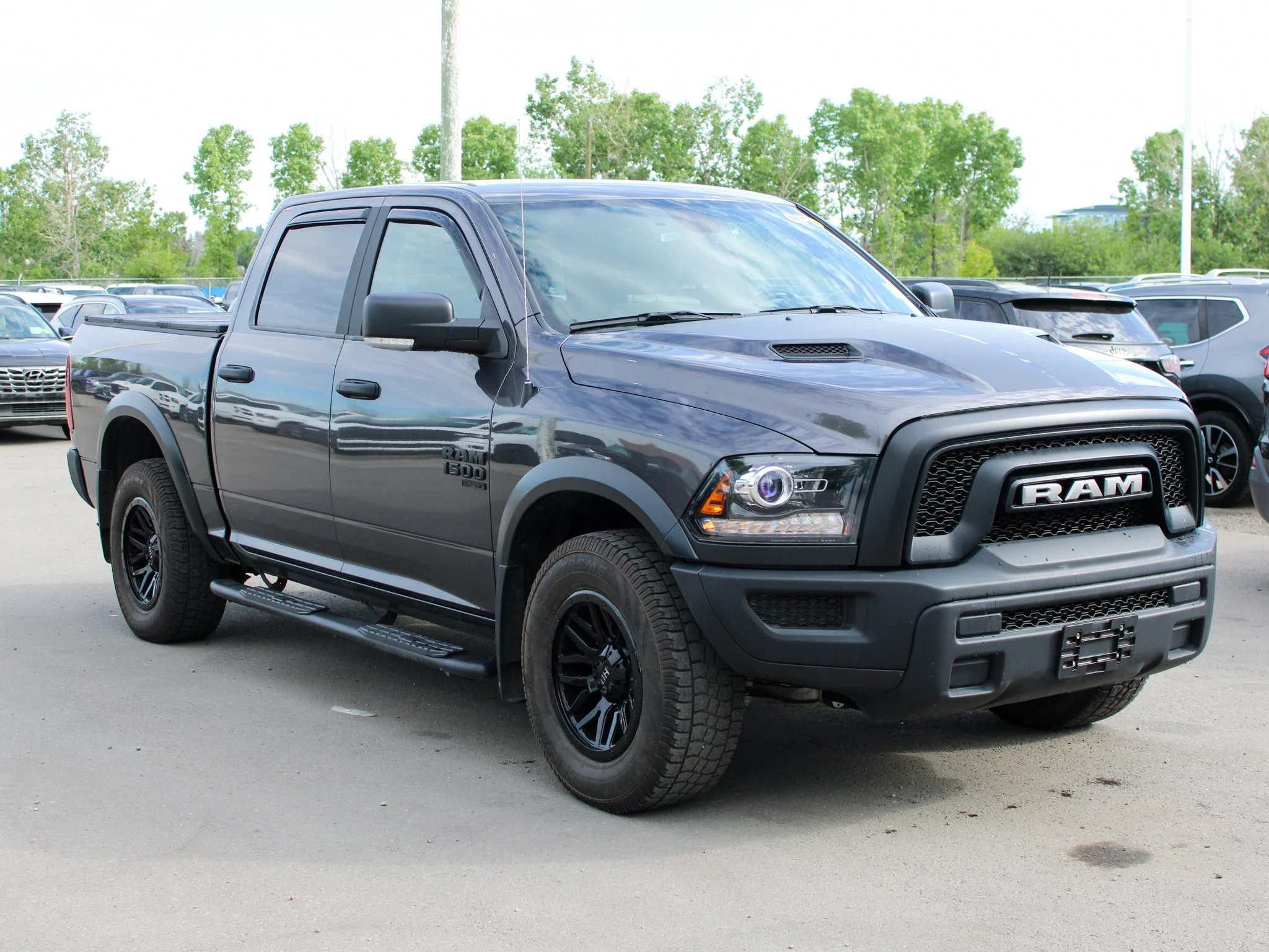 Certified Used 2023 Grey RAM Warlock * No Accidents | Heated Seats | Alpine | Tonneau Cover | Android Auto | Backup Camera image 9