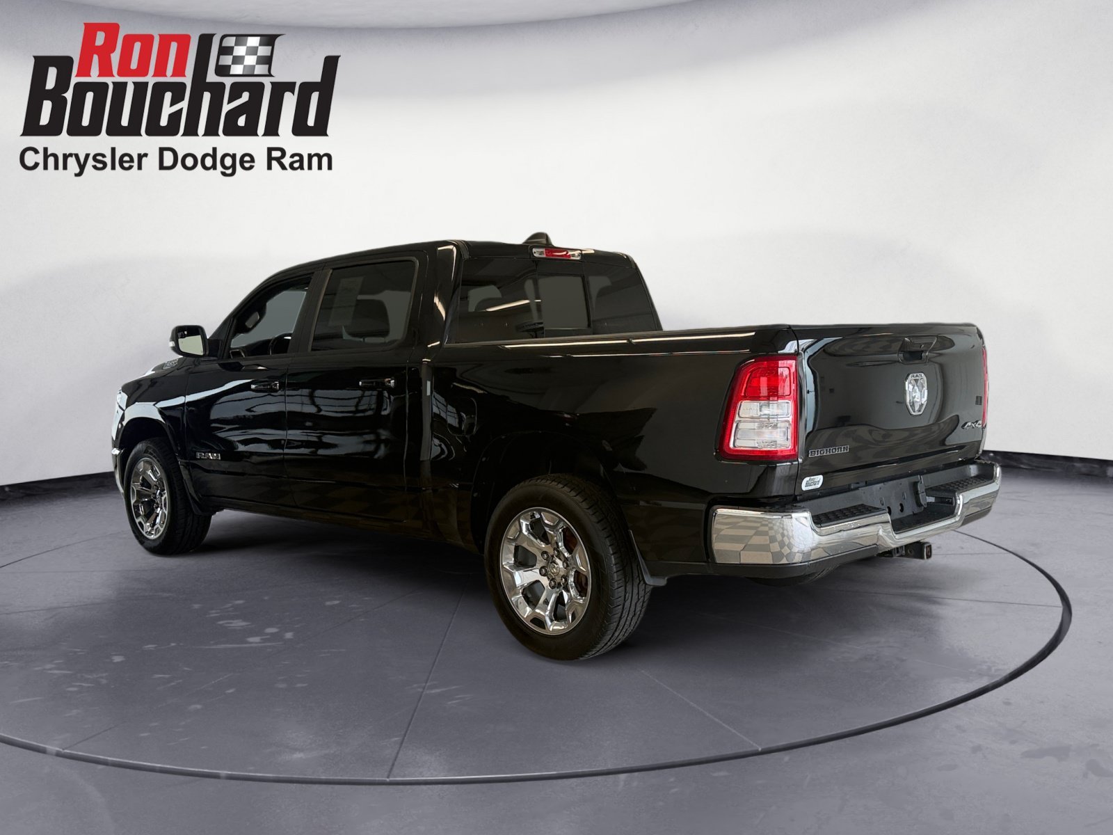 Used 2022 Diamond Black Crystal Pearlcoat Ram Big Horn image 4