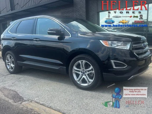 Used 2017 Shadow Black Ford Titanium image 1