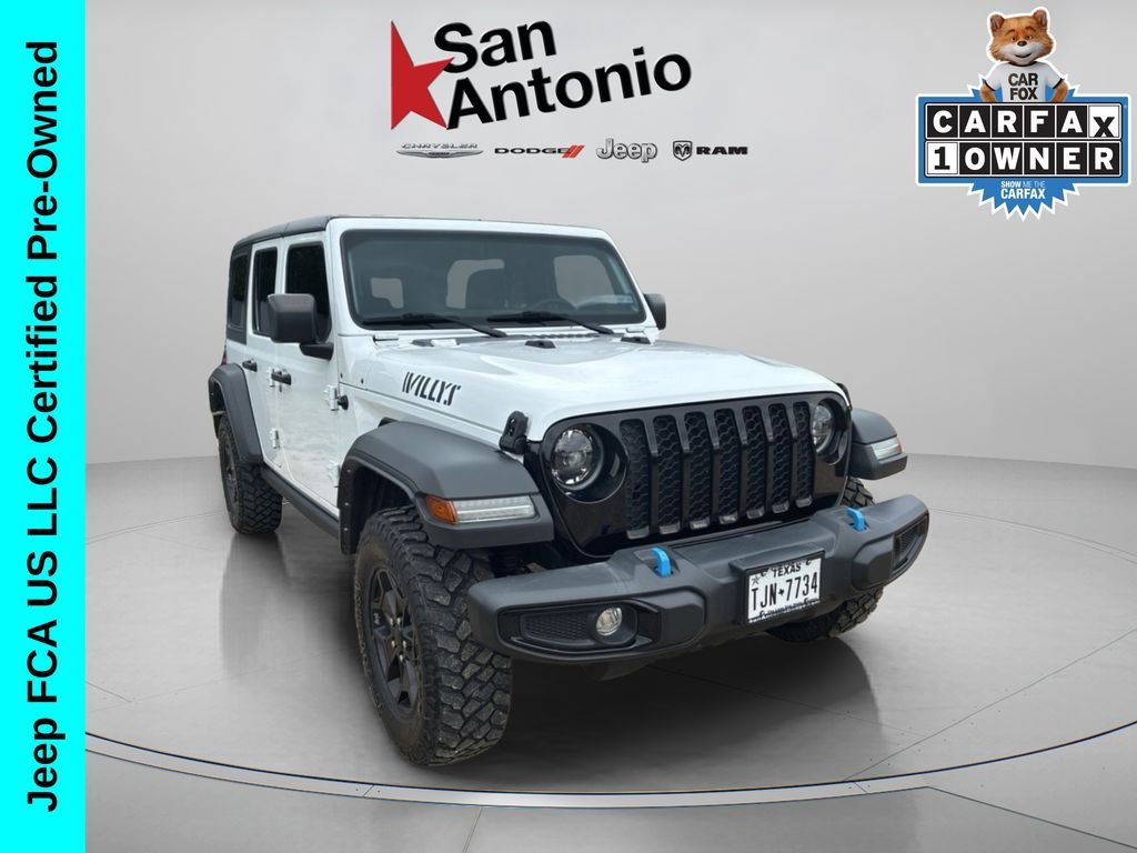Used 2023 White Jeep Base 4xe image 1