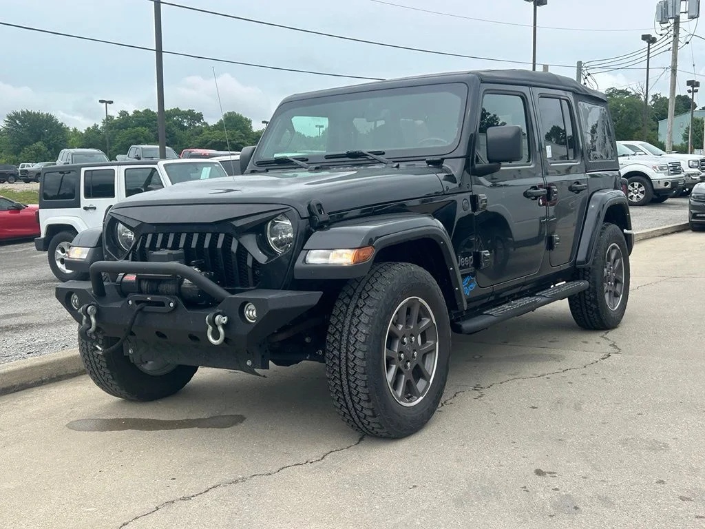 Used 2021 Black Jeep Unlimited Sport S image 2