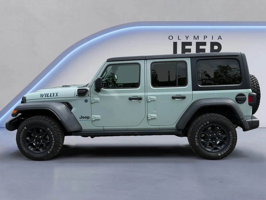 Used 2023 Gray Jeep Willys 4xe image 2