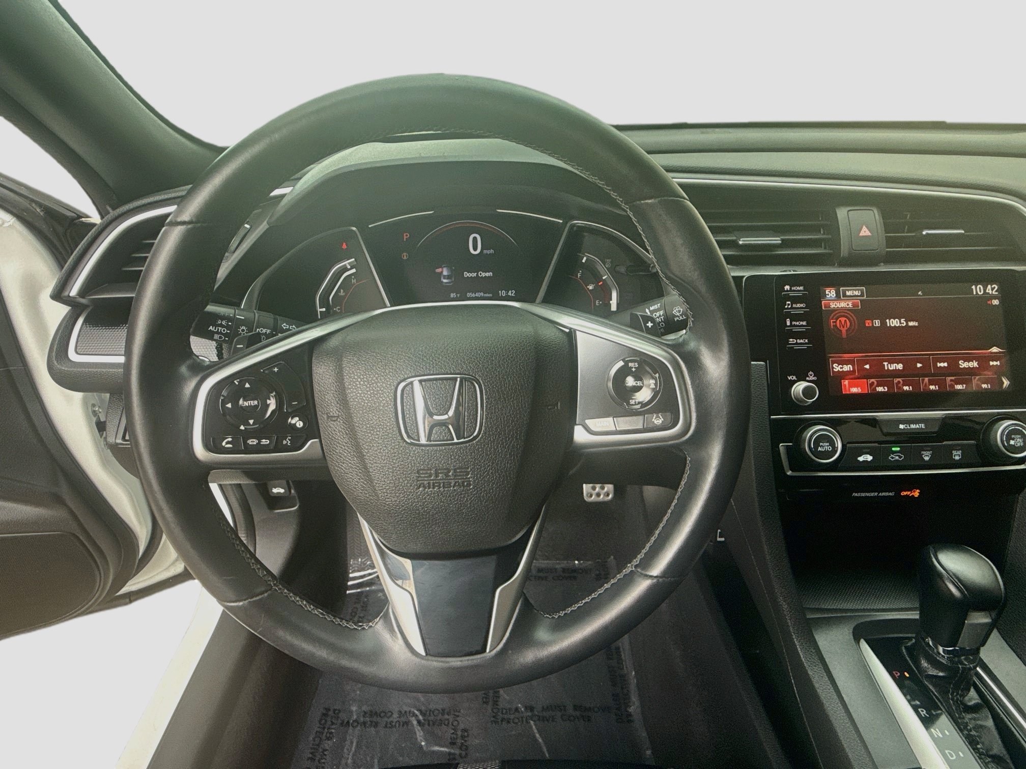 Used 2020 Platinum White Pearl Honda Sport image 10