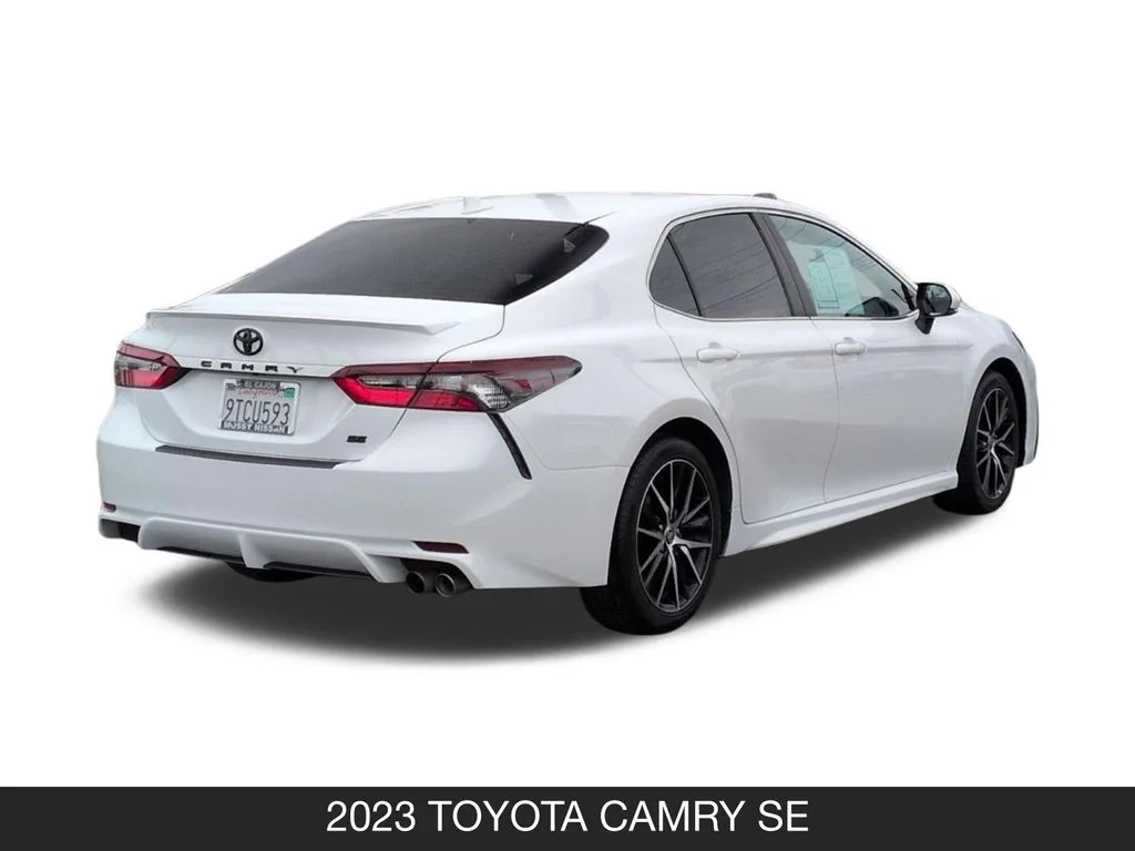 Used 2023 White Toyota SE image 8