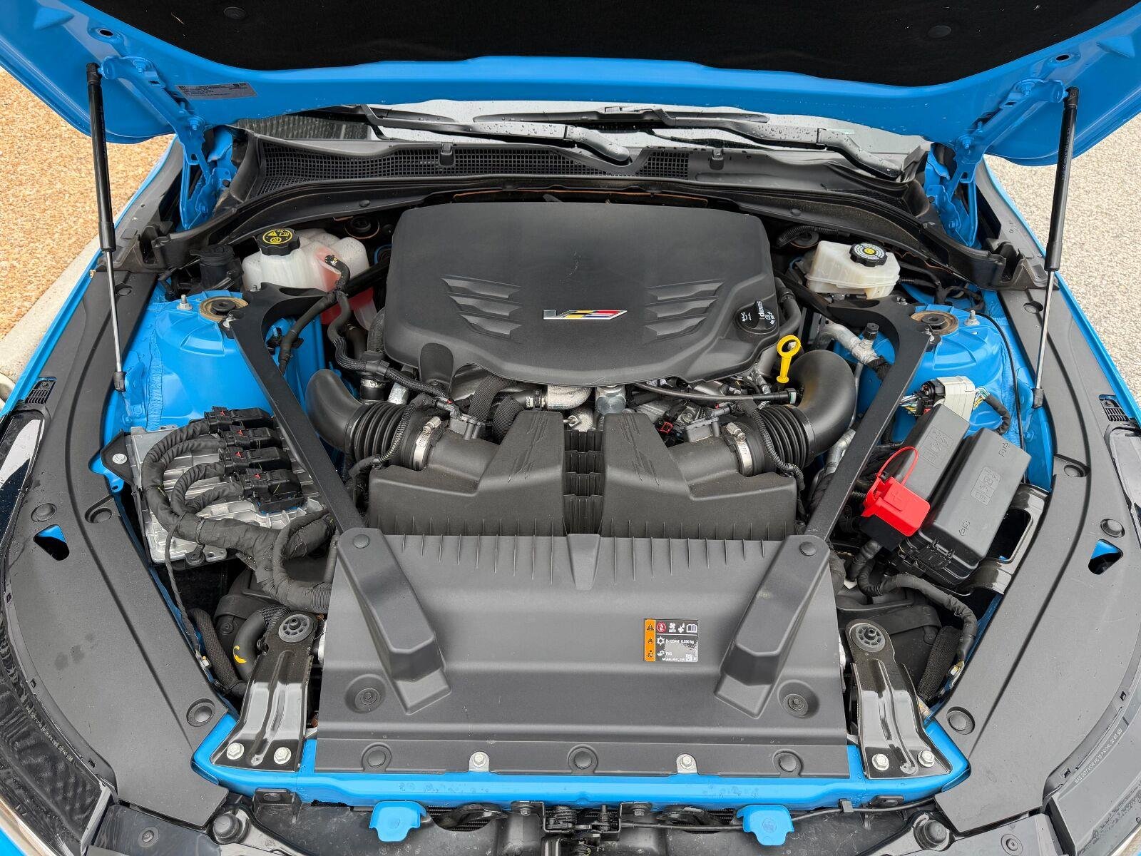 Used 2022 Electric Blue Cadillac Blackwing image 6