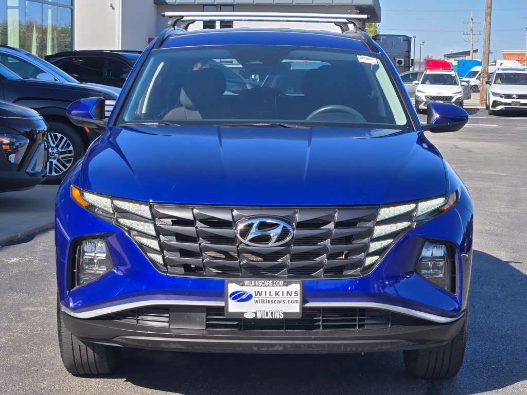 Certified Used 2024 Intense Blue Hyundai SEL image 3