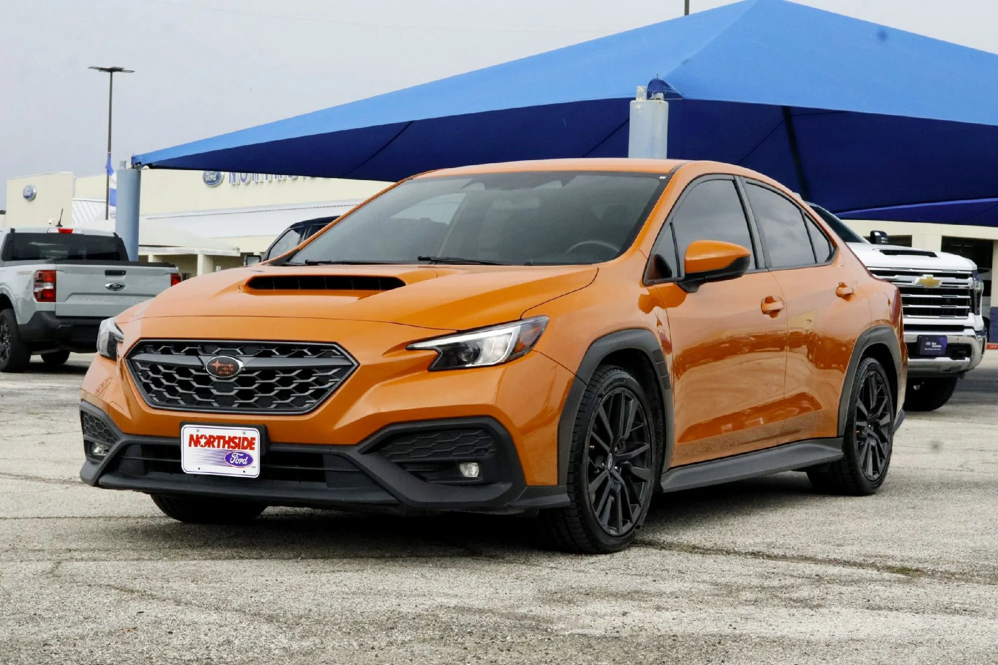 Used 2022 Solar Orange Pearl Subaru Premium image 7