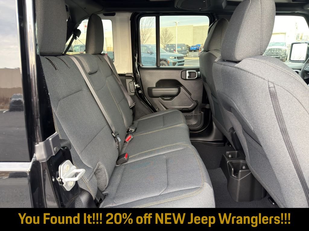 New 2026 Black Clear-Coat Exterior Paint Jeep Sport S image 30