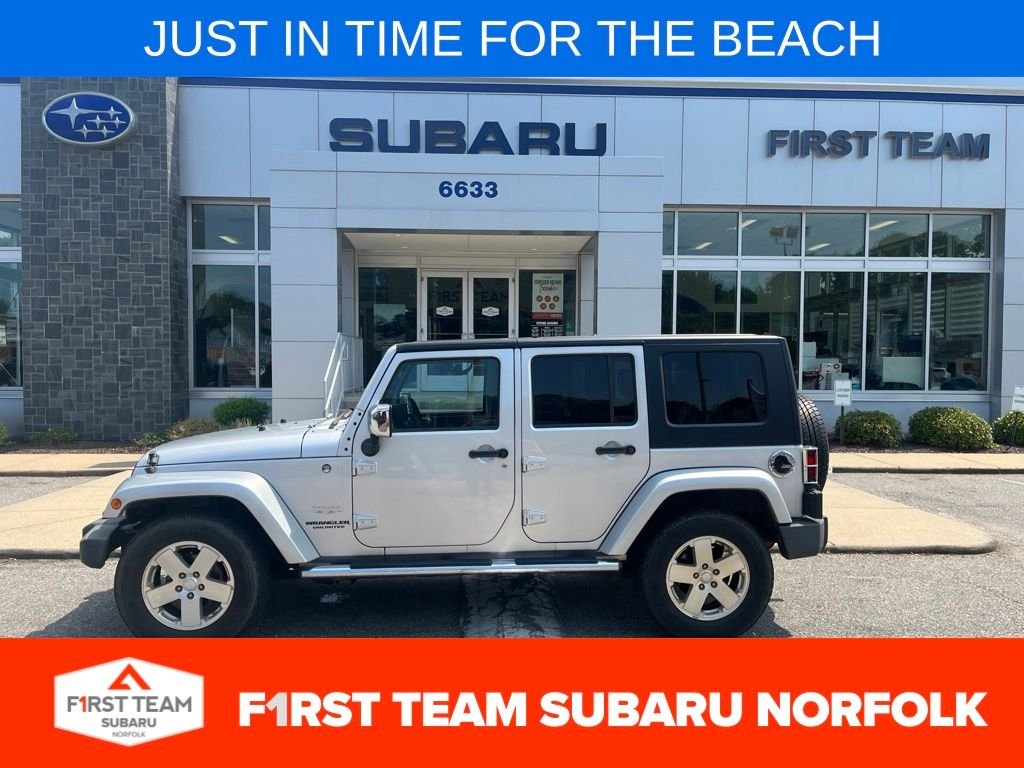 Used 2008 Silver Jeep Unlimited Sahara image 1