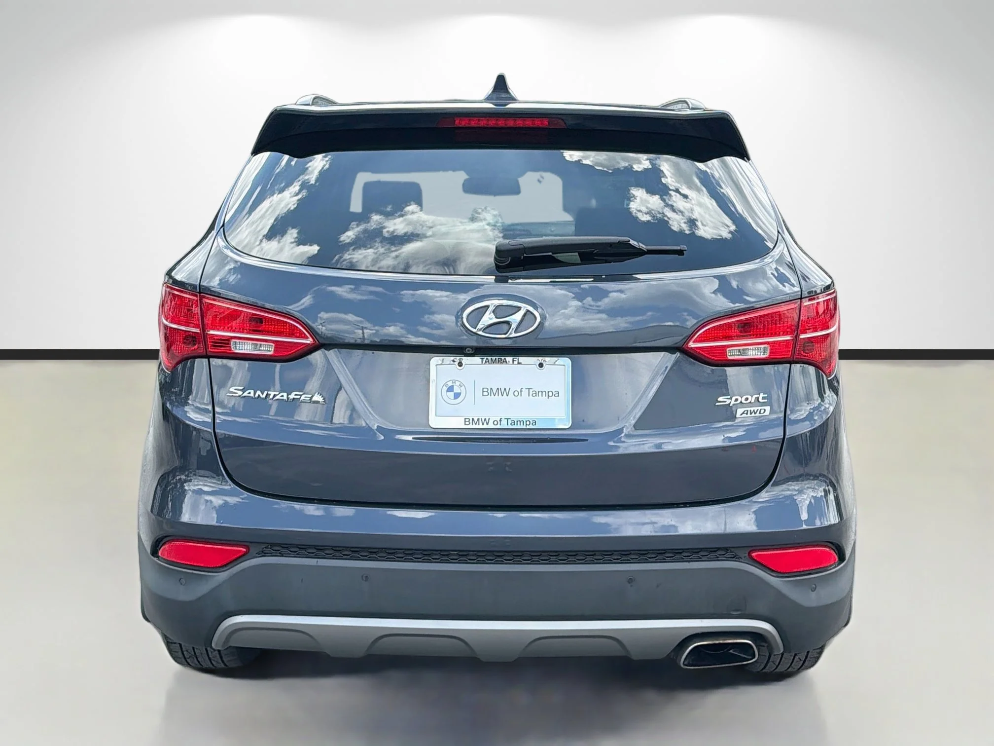 Used 2015 Marlin Blue Hyundai Premium Technology image 4