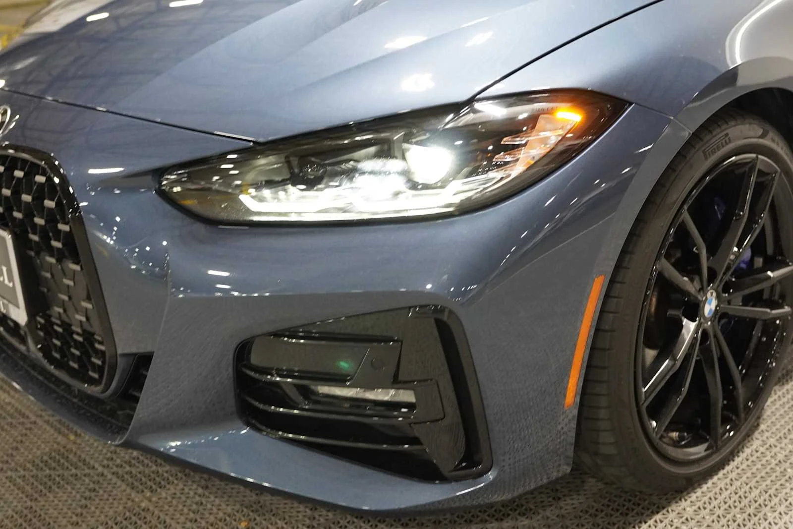Used 2022 Arctic Race Blue metallic BMW 430i image 7