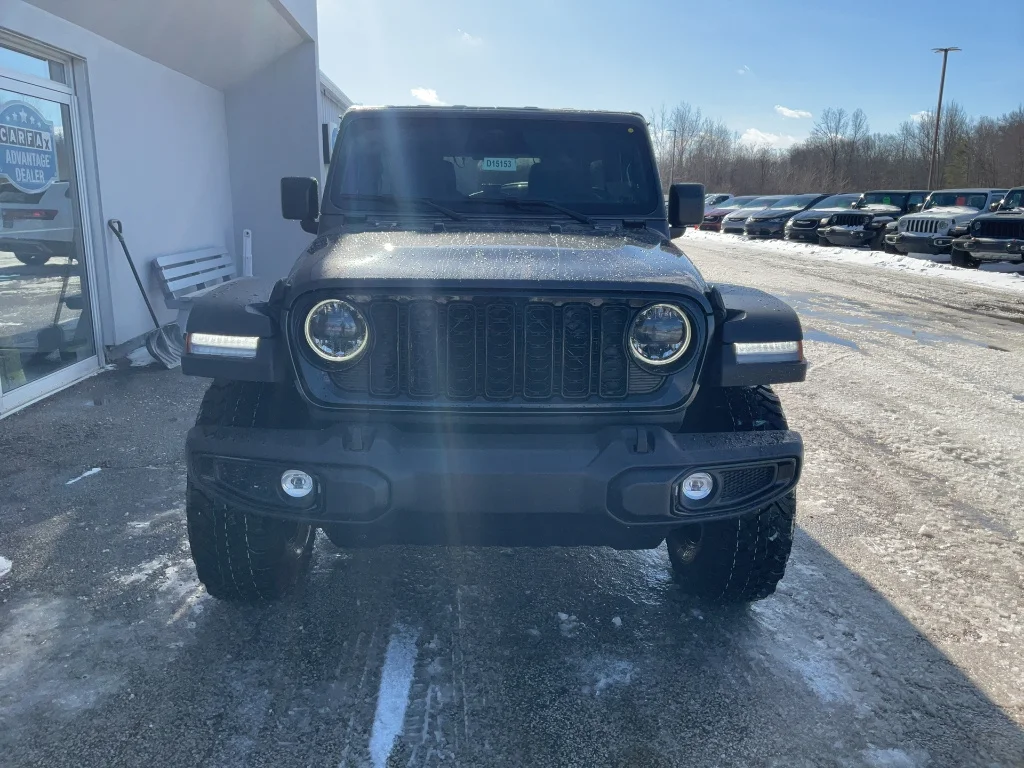 New 2026 Granite Crystal Metallic Clear-Coat Exterior Paint Jeep 4-Door Willys 4x4 image 2
