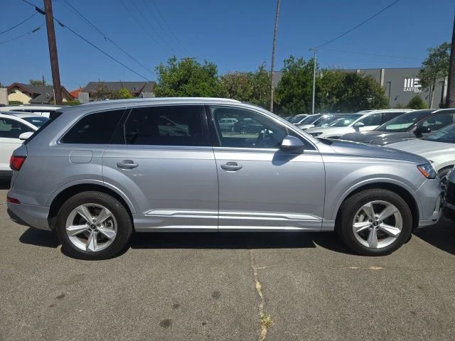 Silver 2021 Audi Q7 SUV / Crossover All-Wheel Drive 8-Speed Automatic
