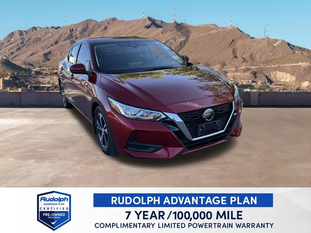 Used 2023 Red Nissan SV image 8